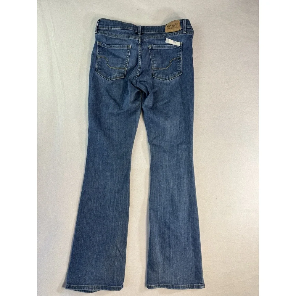 Signature By Levi Strauss Mid Rise Bootcut Jeans Womens 27x32 Stretch
